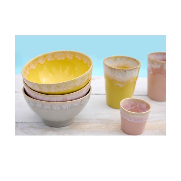 Világos rózsaszín kőedény bögre 380 ml Grespresso – Costa Nova-image-2