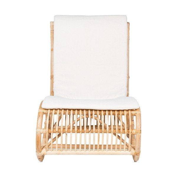 Valencia fehér rattan fotel - House Nordic-image-1