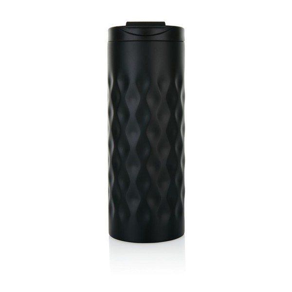 Geometric fekete termo bögre, 350 ml - XD Design-image-3