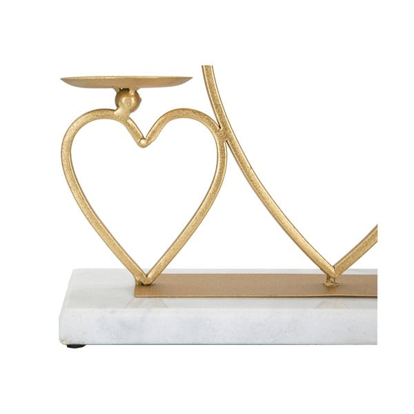 Aranyszínű-fehér gyertyatartó - Mauro Ferretti-image-3