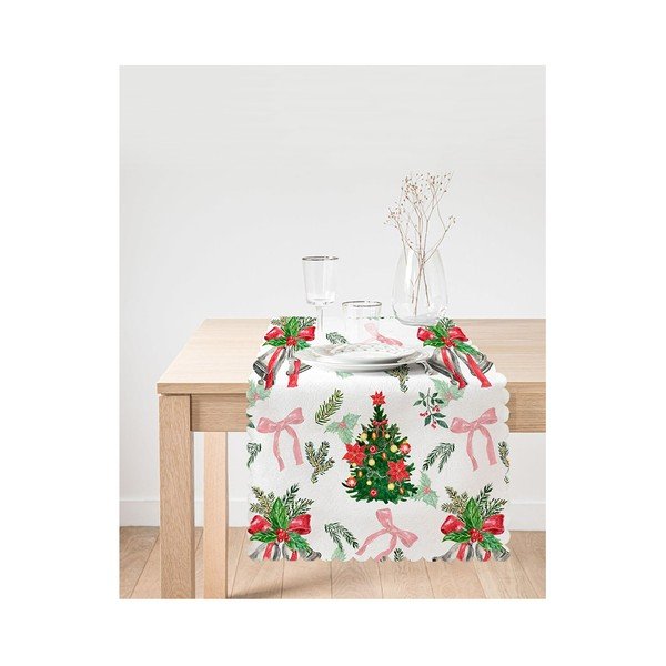 Asztali futó karácsonyi mintával 40x130 cm – Minimalist Cushion Covers-image-2