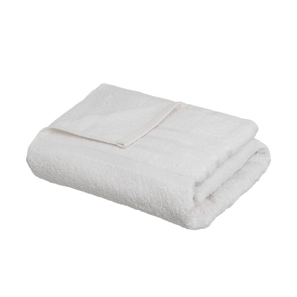 Fehér frottír pamut fürdőlepedő 100x150 cm Simple – Casa Selección