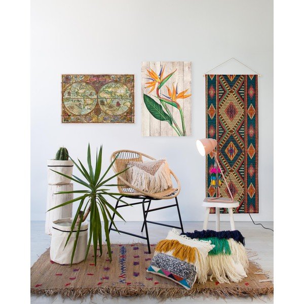 Faliszőnyeg 40x155 cm Embroidery Ikat – Surdic-image-1