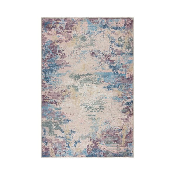 Kék-lila mosható szőnyeg újrahasznosított szálkeverékből 160x230 cm Reid – Flair Rugs