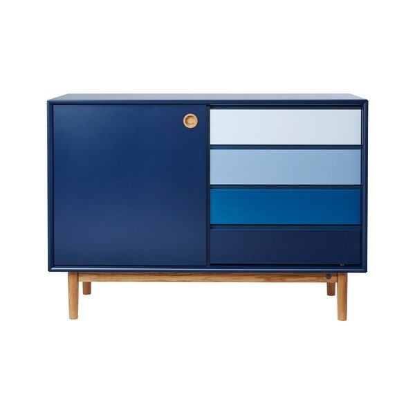 Color Box sötétkék komód, 114 x 80 cm - Tom Tailor