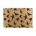 Kókuszrost lábtörlő 40x60 cm Swallows – Artsy Doormats