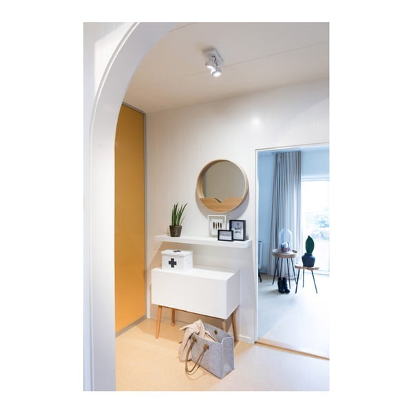 Round Wall falitükör tárolóval, ⌀ 60 cm - Zuiver-image-4