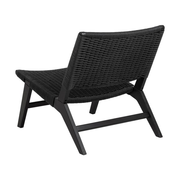 Fekete szövött fotel Carson – Actona-image-3