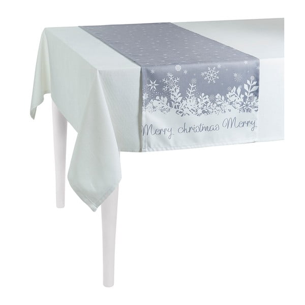 Honey Christmas szürke asztali futó, 40 x 140 cm - Mike & Co. NEW YORK