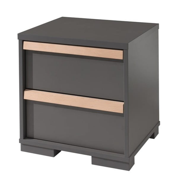 Sötétszürke gyerek éjjeliszekrény London – Vipack