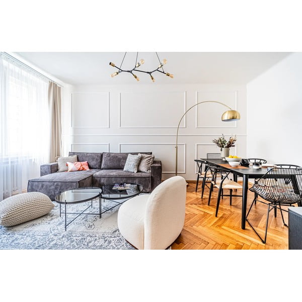 Borbon szürke-krémszínű kültéri szőnyeg, 160 x 230 cm - NORTHRUGS-image-2