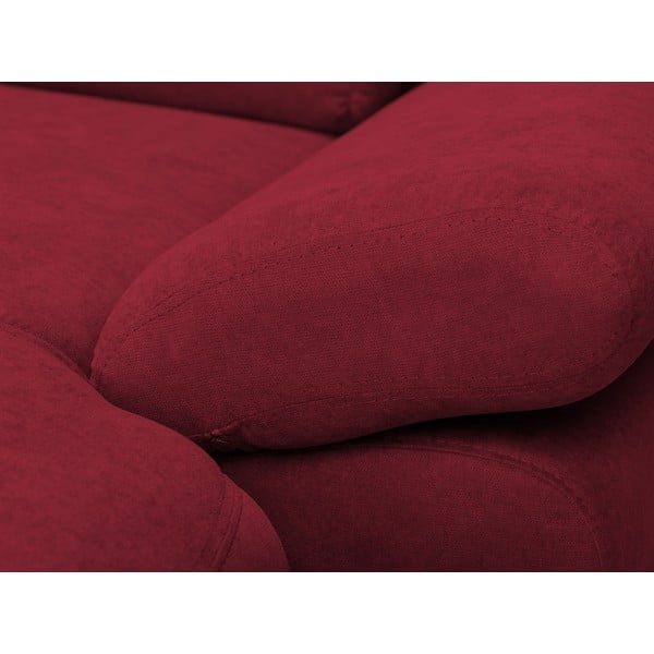 Pi piros kinyitható sarokkanapé, jobboldali - Windsor & Co Sofas-image-4