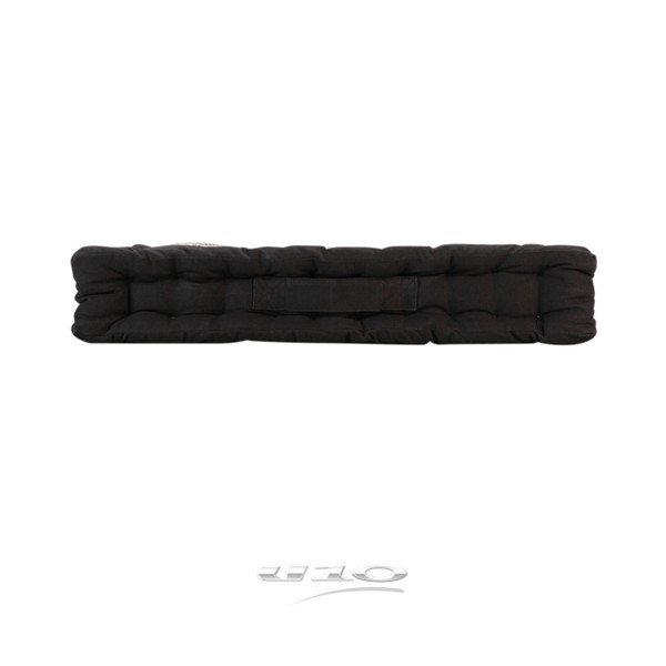 Fehér-fekete ülőpárna Ethno Palm – douceur d'intérieur-image-1