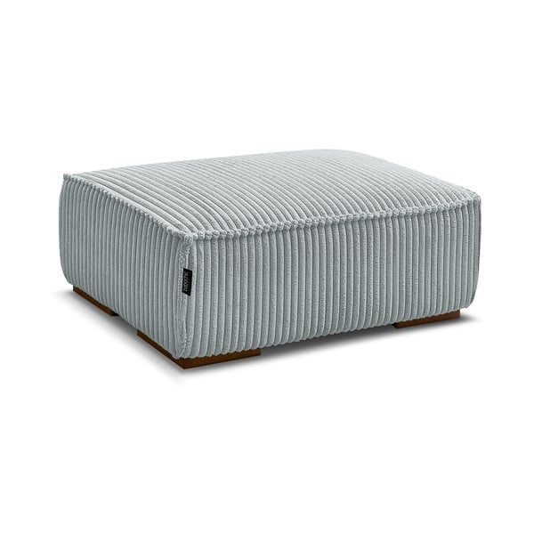 Világosszürke kordbársony lábtartó Chelsea – Bobochic Paris-image-3