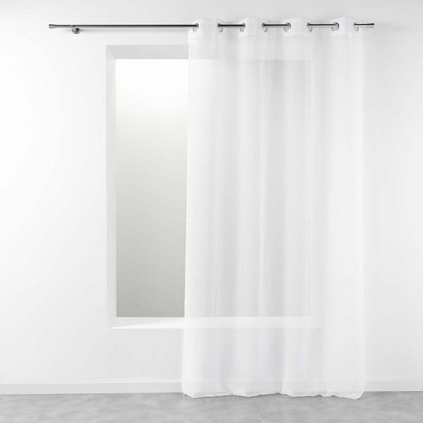 Fehér átlátszó függöny 140x280 cm Telma – douceur d'intérieur