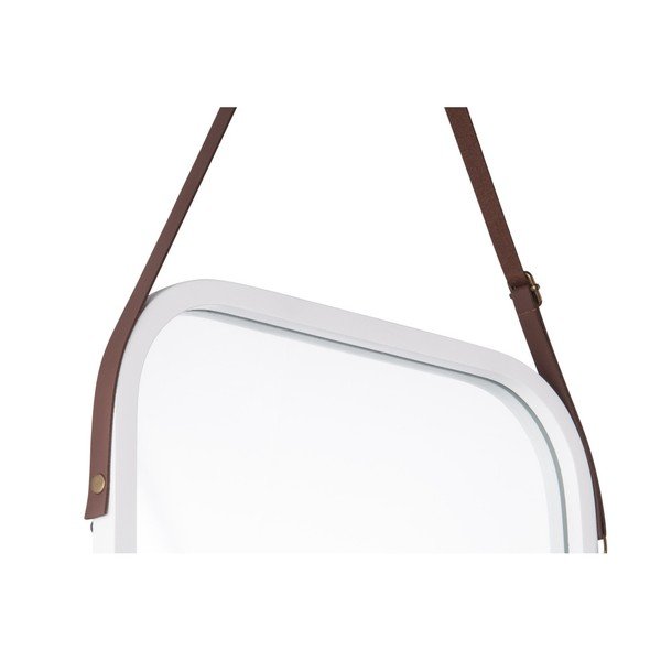 Idylic falitükör fehér kerettel, hossz 40,5 cm - PT LIVING-image-1
