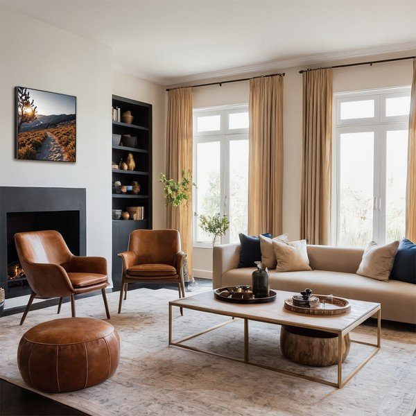 Kép 50x50 cm Mountain Path-image-1