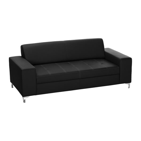 Fioravanti fekete háromszemélyes kanapé - Florenzzi