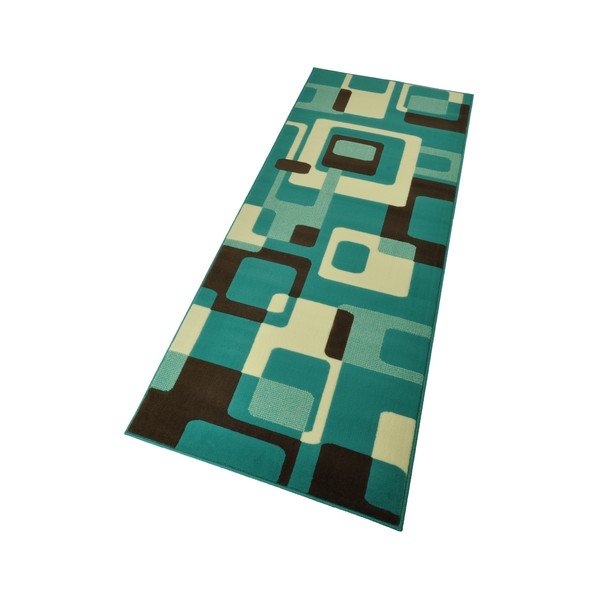 Hamla Retro kék szőnyeg, 80 x 150 cm - Hanse Home-image-3