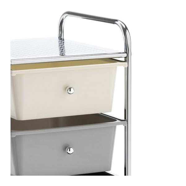 Air gurulós tárolóállvány, 4 fiókkal - Tomasucci-image-1