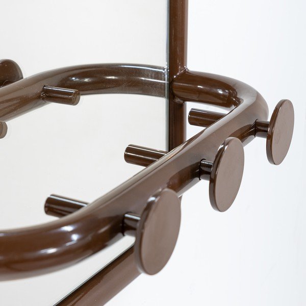 Sötétbarna fém fogas panel 35x60x11 cm Retro – Spinder Design-image-3