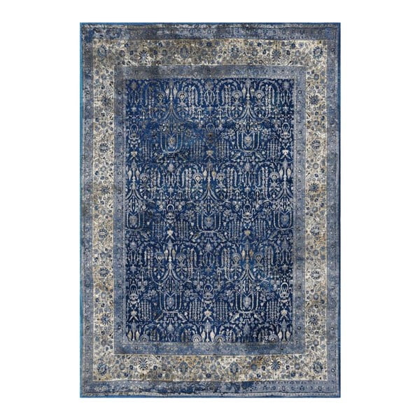 Tabriz kék-szürke szőnyeg, 120 x 180 cm - Floorita