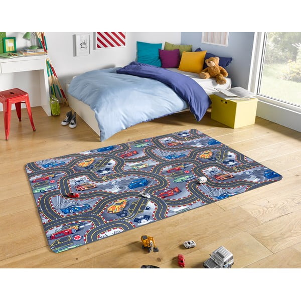 Play Race Track gyerekszőnyeg, 160 x 240 cm - Hanse Home-image-1