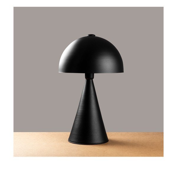 Fekete asztali lámpa fém búrával (magasság 52 cm) Dodo – Opviq lights-image-2