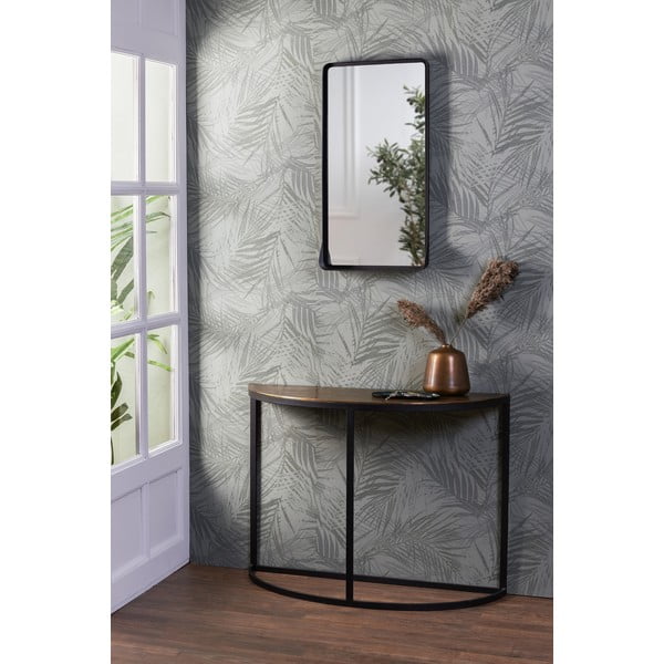 Bronzszínű fém konzolasztal 42x100 cm Peto – Light & Living-image-1