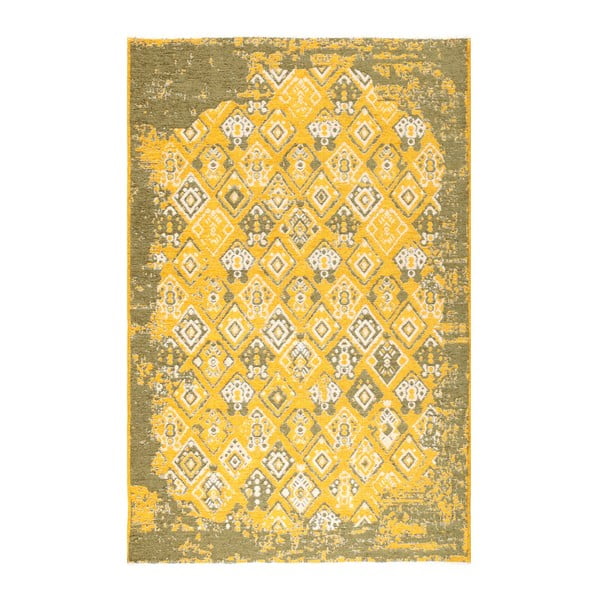 Halimod Maleah sárgás-zöld kétoldalú szőnyeg, 125 x 180 cm