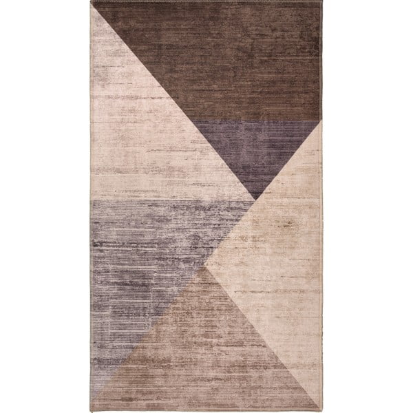 Barna-bézs mosható szőnyeg 180x120 cm - Vitaus