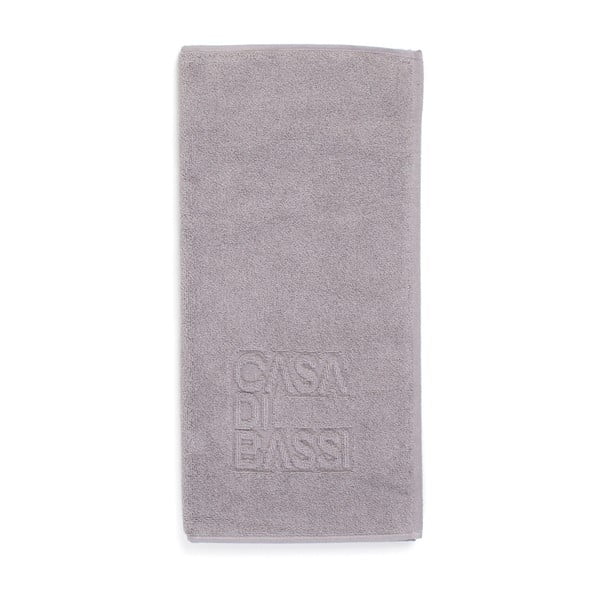 Szürke pamut fürdőszobai szőnyeg, 50 x 70 cm - Casa Di Bassi