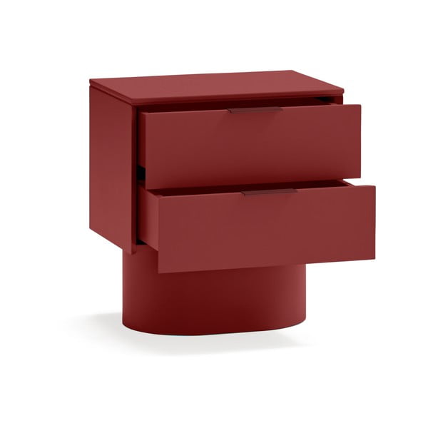 Piros éjjeliszekrény Totem – Teulat-image-2