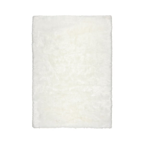Fehér szintetikus szőrme szőnyeg 290x180 cm - Flair Rugs