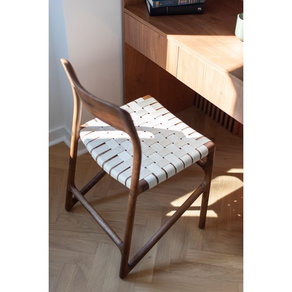 Barna-krémszínű étkezőszék Fawn – Gazzda-image-2