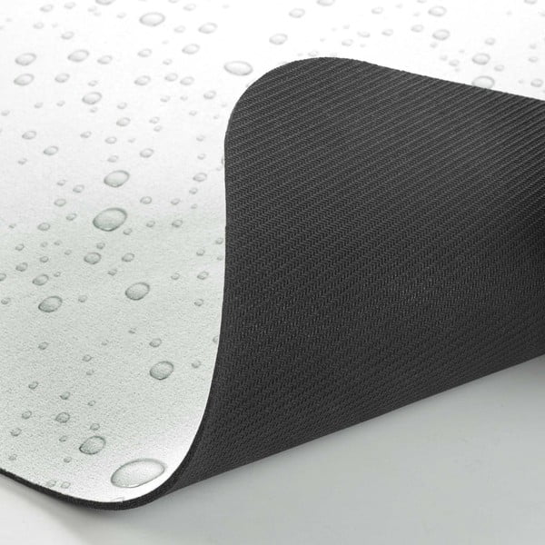 Világosszürke fürdőszobai kilépő 50x80 cm Splash – douceur d'intérieur-image-2