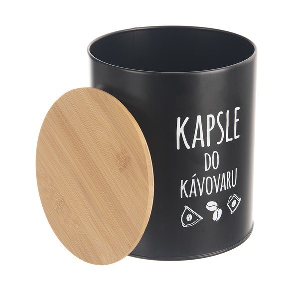 Fekete kávékapszula tartó – Orion-image-2