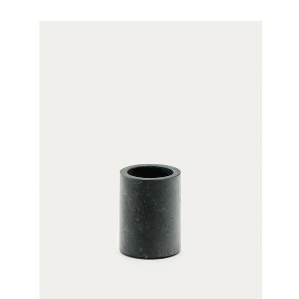 Sötétzöld márvány fogkefetartó pohár Elenei – Kave Home-image-4