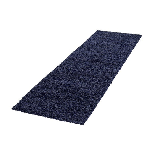 Sötétkék futószőnyeg 80x250 cm Life – Ayyildiz Carpets
