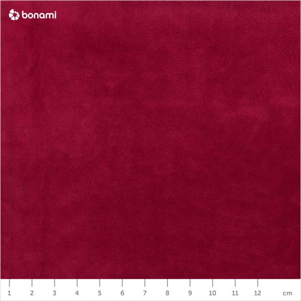 Florence piros bársony kanapé, 160 cm - Cosmopolitan Design-image-1