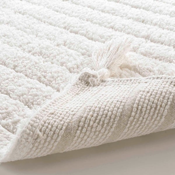 Fehér fürdőszobai kilépő 50x80 cm Minatis – douceur d'intérieur-image-3