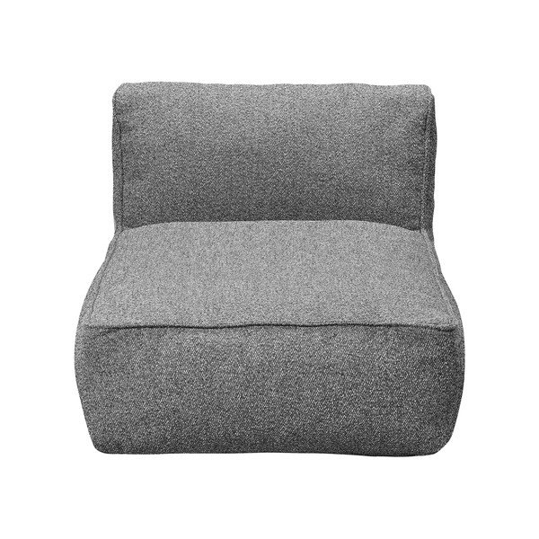 Szürke kerti kanapé modul (középső rész) Grow – Blomus