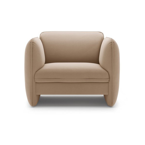 Barna bársony fotel Georgia – Micadoni -image-2