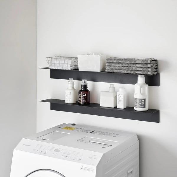 Fekete fém fali polc 90 cm – YAMAZAKI-image-3