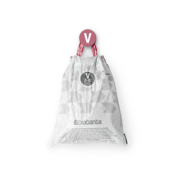 Szemeteszsák készlet 40 db-os 3 l PerfectFit V – Brabantia-image-2