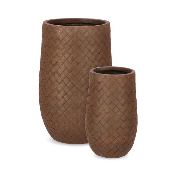 Virágcserép készlet 2 db-os ø 48 cm Rhombus – Bizzotto