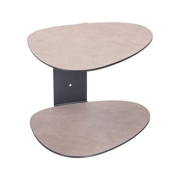 Szürke acél fali polc 29 cm Curve Bull – LIND DNA