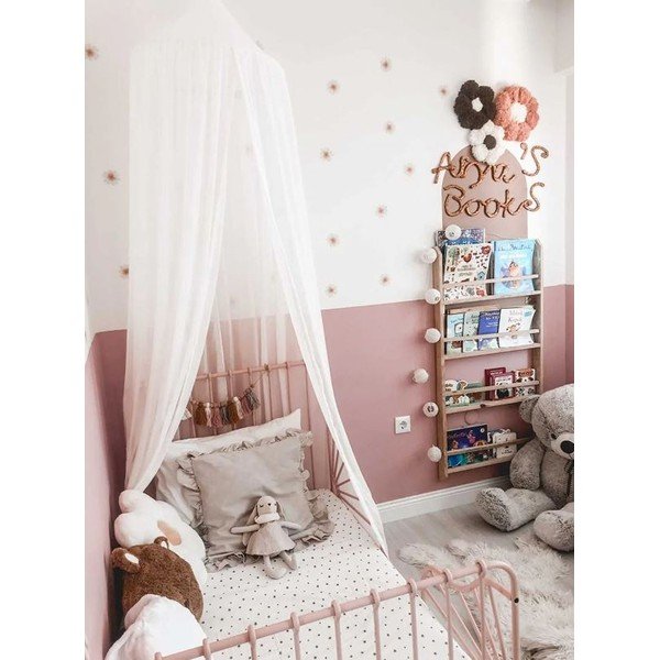 Fehér sifon baldachin – Mila Home-image-1