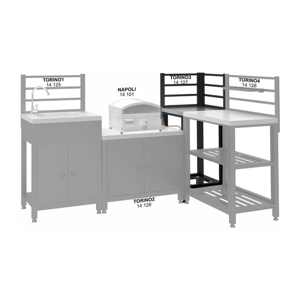 Kültéri konyha modul Torino 3 – Cattara-image-3