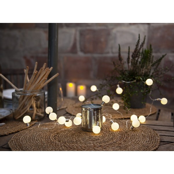 Elemmel működő fényfüzér, izzók száma 20 db, hosszúság 300 cm Mini Glow – Star Trading-image-3